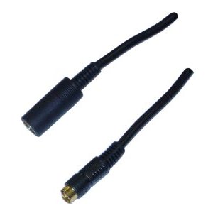 S-Video / S-VHS Extension Cable 1.5M Gold Contacts